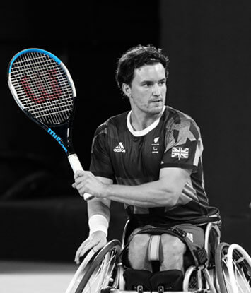 Gordon Reid i aktion