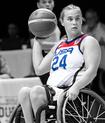 Lindsey Zurbrugg i aktion
