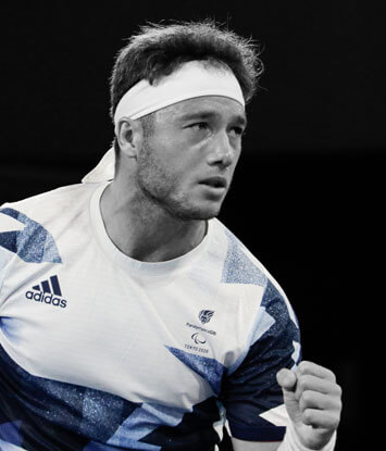 Alfie Hewett i aktion