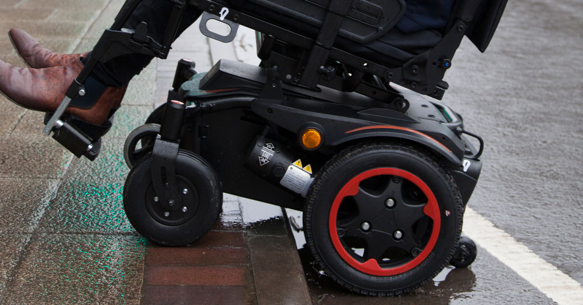 Powered Wheelchair Kerb Climbing Ability Sunrise Medical
