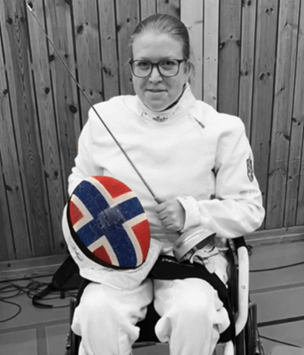 Catherine Bergan i aktion